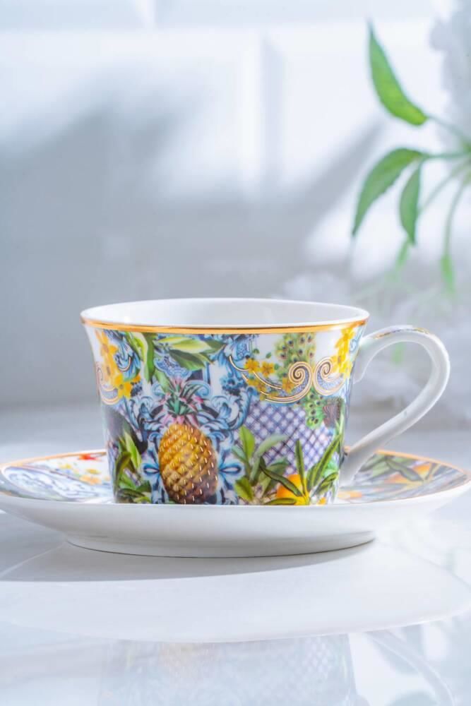 CAPRİ TEK KİŞİLİK ÇAY FİNCANI DESEN1