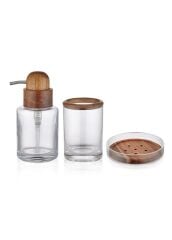 WOODY 3 PARÇA BANYO SETİ 400ML