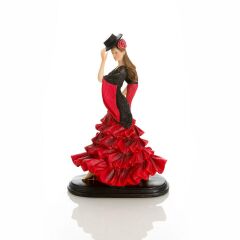 FLAMENCO ŞAPKALI DANSÇI KADIN