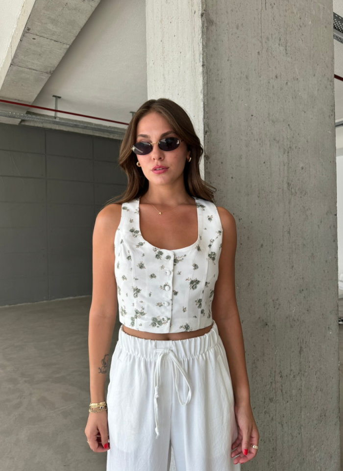 YEŞİL ISADORA YELEK