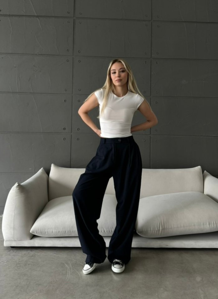 LACİVERT MASKÜLEN  PANTOLON