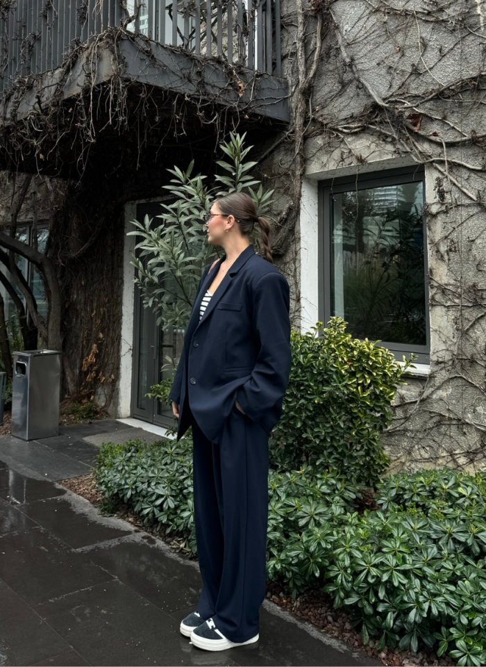 LACİVERT MONOCHROME BLAZER