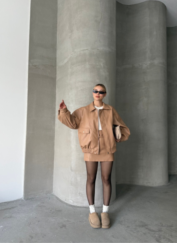 CAMEL RETRO CEKET