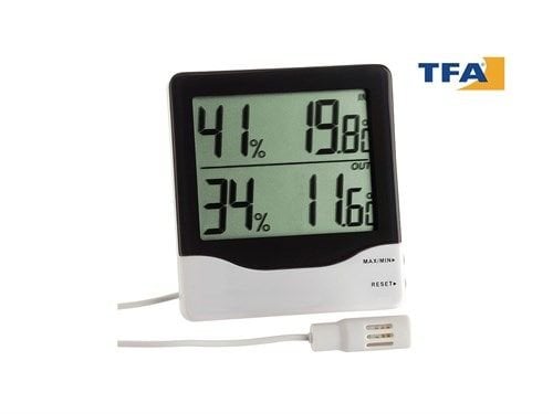 TFA 30.5013 TermoHigrometre İç Dış Ortam Isı ve Nem Ölçer