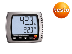 Testo 608-H2 Sıcaklık ve Nem Ölçer (ÇOK HASSAS) ALARMLI