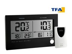 TFA 30.3048 ''TWIN'' Kablosuz Alarmlı Termometre