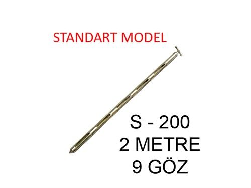 S-200 Standart Numune Alma Sondası (2 metre)