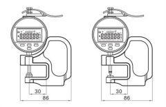 SHAHE GS5318 Dijital Kalınlık Komparatörü ''0.001 mm''