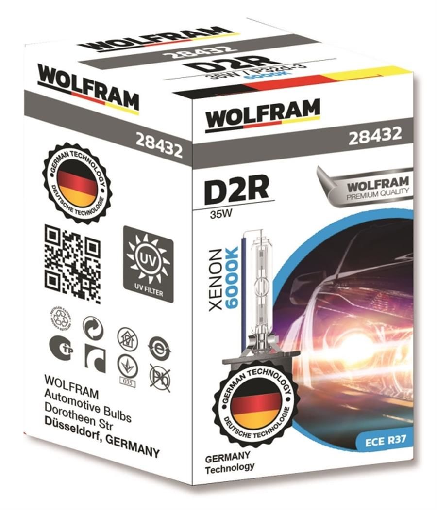 Wolfram D1R Xenarc 6000K Beyaz Işık