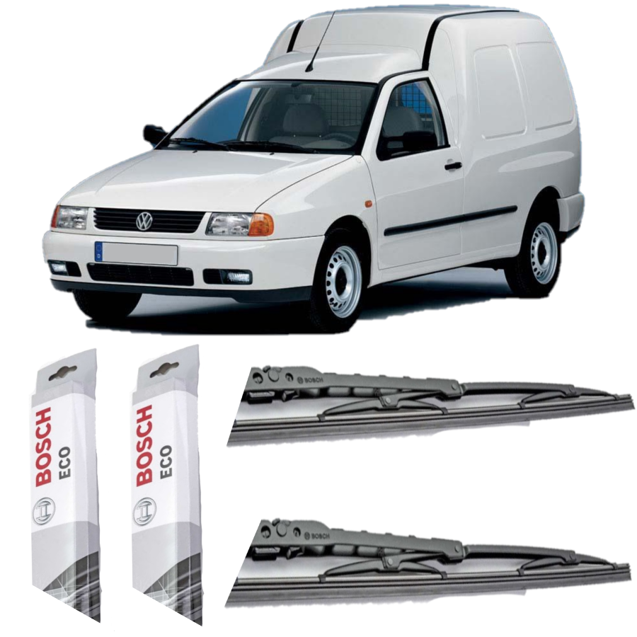 Volkswagen Caddy (1996-2003) Bosch Eco Silecek Takımı