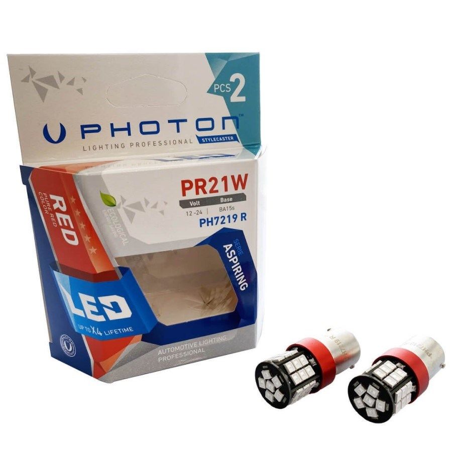 Photon P21W Kırmızı 93 Led