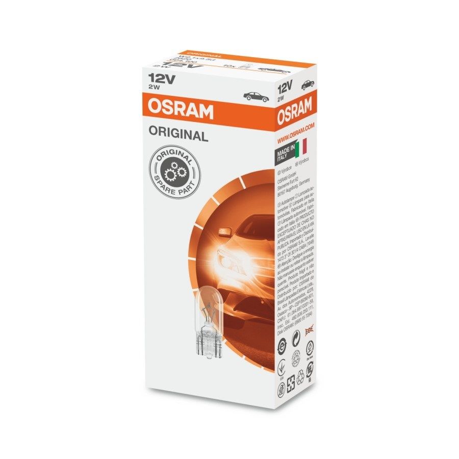 Osram T10 W5W Orta Dipsiz