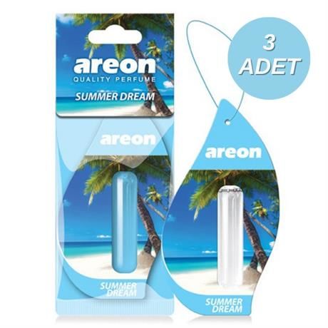 Areon Lıquıd 5 Ml Summer Dream Oto Araç Kokusu 3'lü