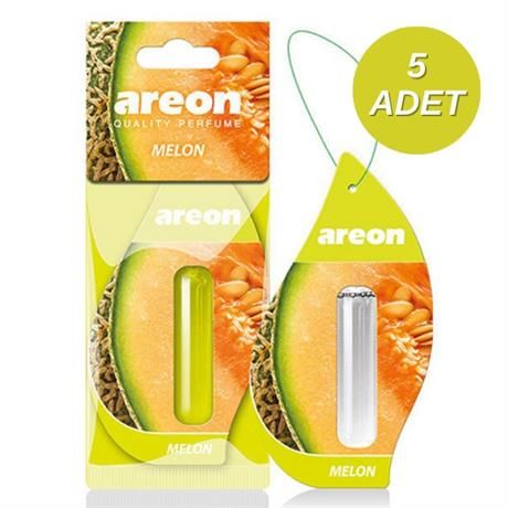 Areon Liquid 5 Ml Melon Oto Araç Kokusu 5'li