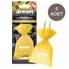 Areon Pearls Vanilla Black Oto Araç Kokusu 5'li