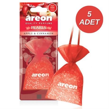 Areon Pearls Apple Cınnamon Oto Araç Kokusu 5'li