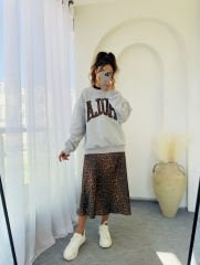 HOLA LEOPAR SWEATSHIRT