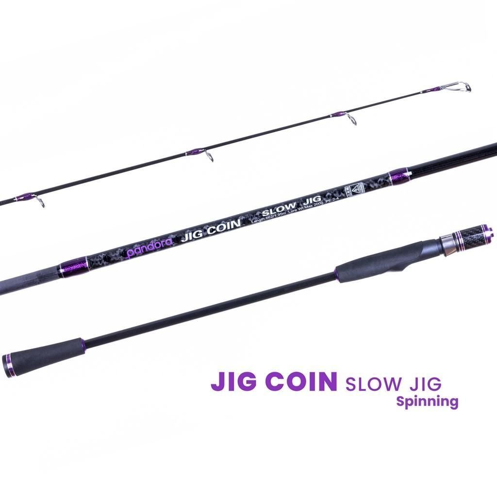 Pandora JIG Coin (SPINNING) JIG Kamış 195cm Max 200g