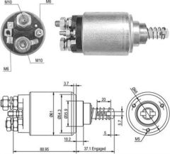 Electric Motor Solenoid