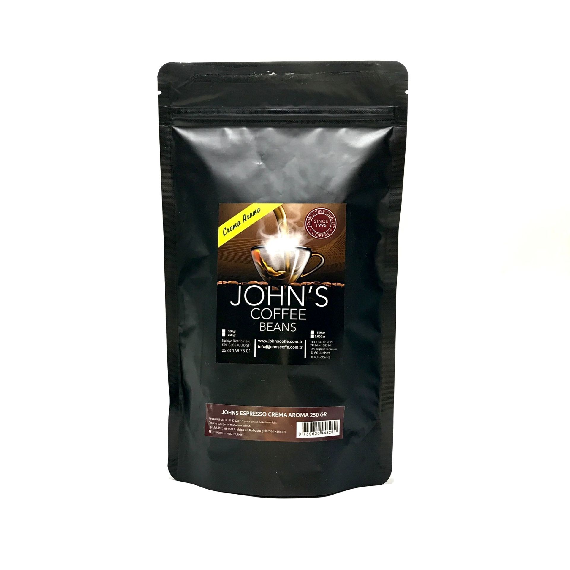 JOHN'S CREAM AROMA ESPRESSO KAHVE 250 GR