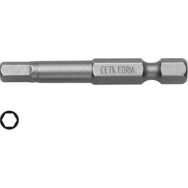 Ceta Form 1/4'' Allen Bits Uç - 3.0 x 50 mm