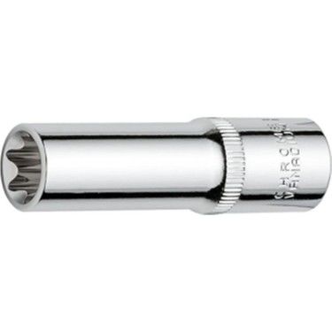 Ceta Form 3/8'' Dış TORX Derin Lokma Anahtar -E08