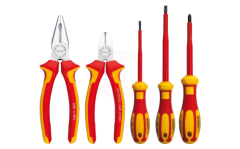 Ceta Form 5 Parça 1000V Pense-Tornavida Seti (VDE) - Düz/Yıldız Tornavidalı