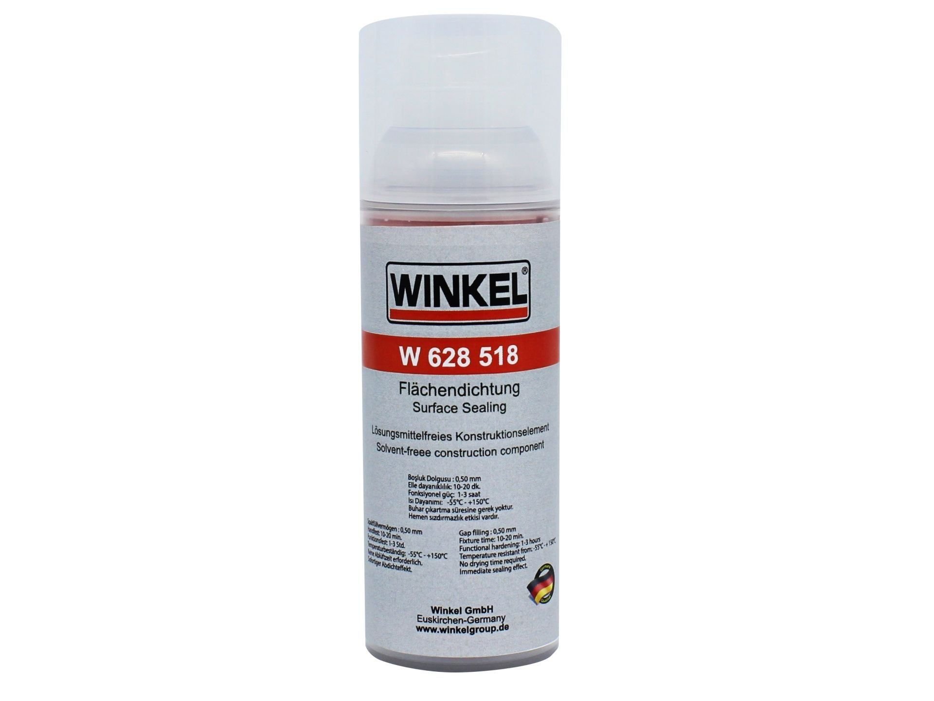 WINKEL Yüzey Contalama 628-518 Kırmızı Pompalı 50 ML