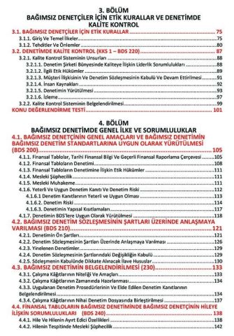 KGK Bağımsız Denetçi Sınavlarına Hazırlık Denetim Konu Anlatımlı Kitap