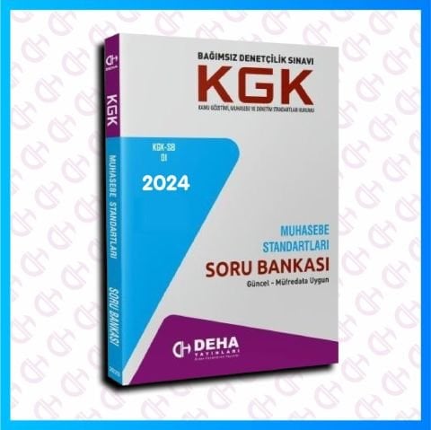 KGK Bağımsız Denetçi Sınavlarına Hazırlık Muhasebe Standartları Çözümlü Soru Bankası Kitabı