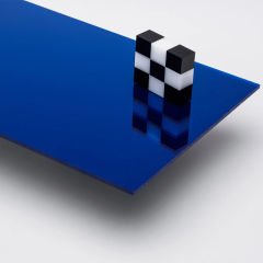 1,8 mm Mavi Aynalı Pleksi Levha (122x244 cm)