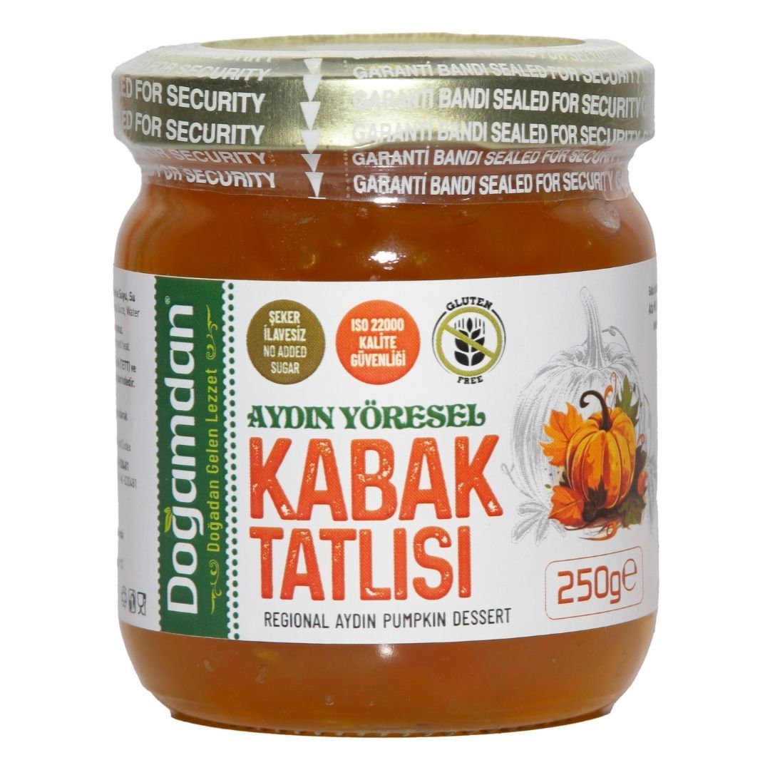 Aydın Yöresel Kabak Tatlısı 250 gr Şeker İlavesiz