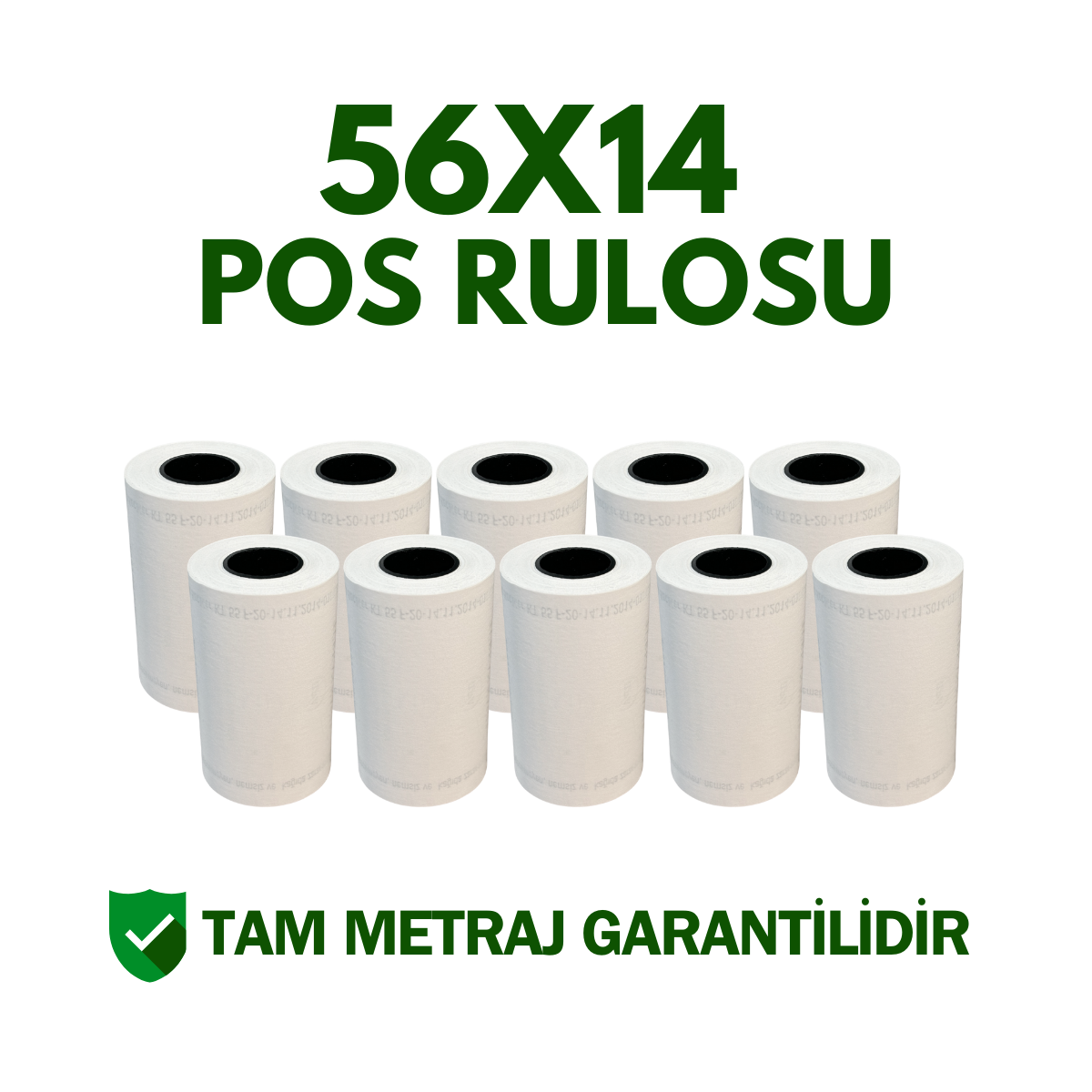56x14 Yazarkasa Pos Rulosu Metraj Garantili