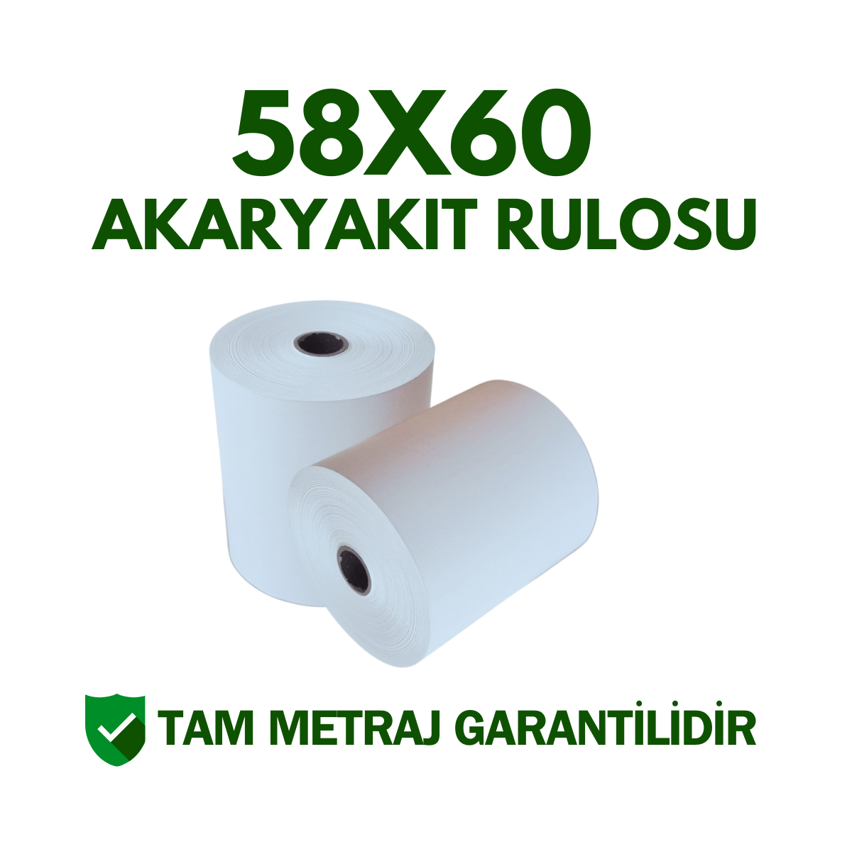 58x60 Akaryakıt Pompa Rulosu Metraj Garantili
