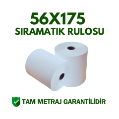 56x175 Sıramatik Rulosu Tam Metraj