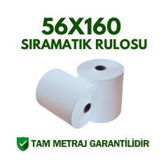 56x160 Sıramatik Rulosu Tam Metraj