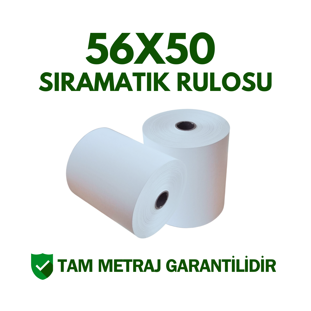 56x50 Sıramatik Rulosu Tam Metraj