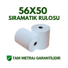 56x50 Sıramatik Rulosu Tam Metraj