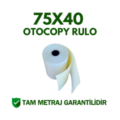 75x20 Otocopy Rulo (75x20 x 2 Nüsha)