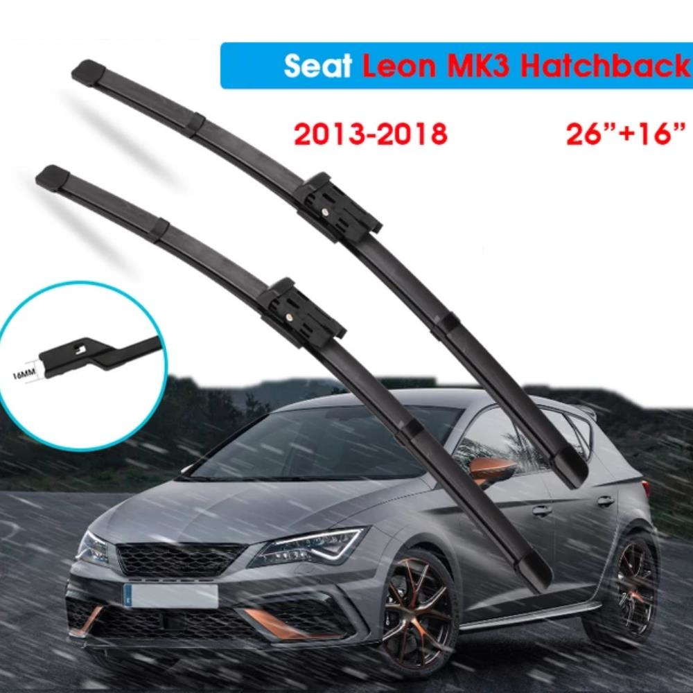 SEAT LEON ÖN CAM MUZ SİLECEK TAKIMI 2013--2018