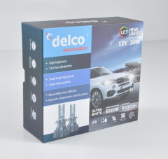 DELCO Special Serisi Hb3 9005 Led Xenon Slim Led 8000 Lümen 6500k