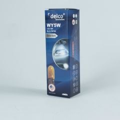 DELCO U.S.A WY5W T10 DİPSİZ AMPÜL NATUREL AMBER 12 VOLT 10 ADET