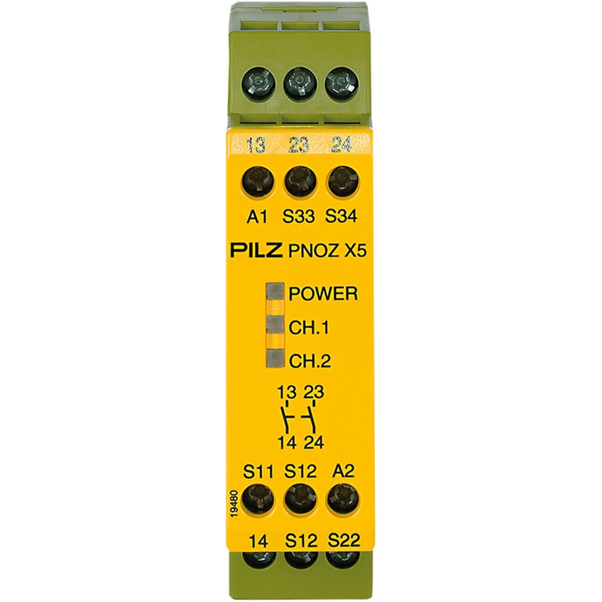 Pilz 774325 PNOZ X5 24VAC/DC 2NO Emniyet Rölesi