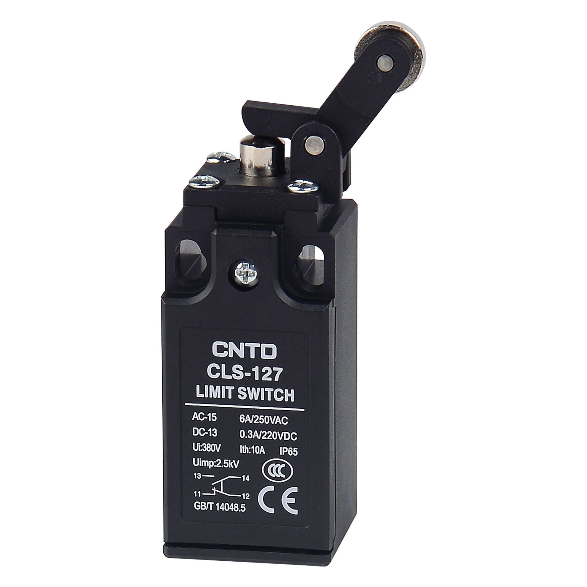 CNTD CLS-127 Dar Gövde Doğrusal Pimli Ters Kol Makaralı Limit Switch