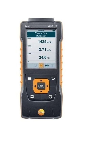 Testo 440 dP Fark Basınç Ölçüm Cihazı
