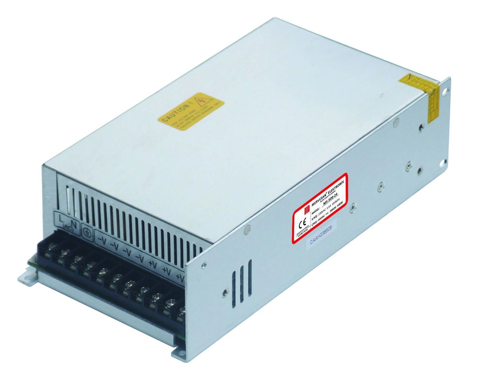 Mervesan MT-600-24 24VDC 25A Metal Kasa Güç Kaynağı