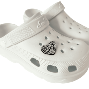 Crocs Terlik Aksesuarı Kalp Keçe