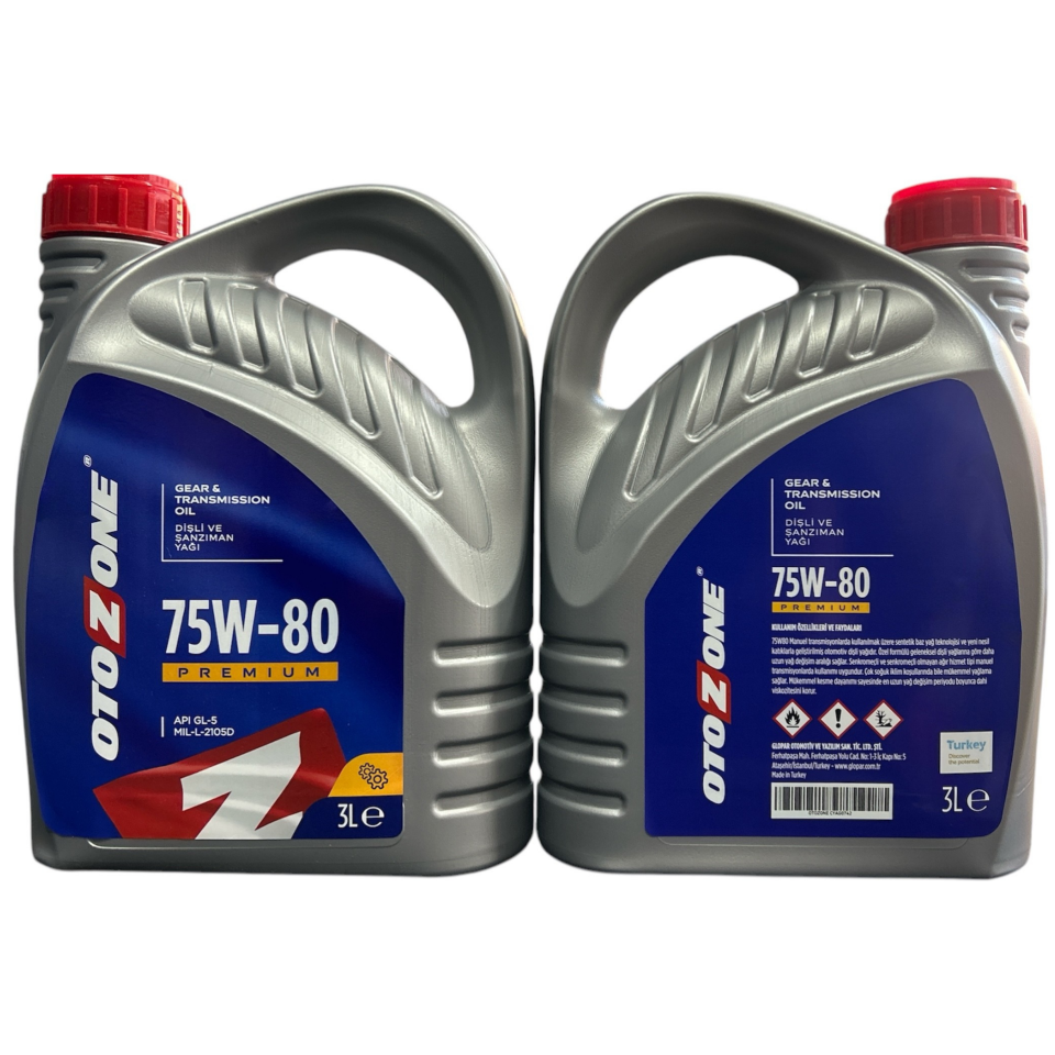 75W80 Şanzıman Yağı 3 Litre