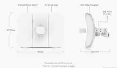 Ubiquiti Ubnt LBE 5AC GEN2 Litebeam 5AC Gen2 5GHz 23DBI Access Point  Anten