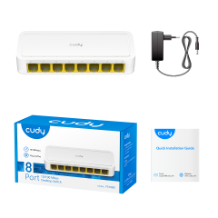 Cudy FS108D 10/100MBPS 8 Port Megabit Switch